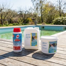 Saniklar Opstart Pakke lille med HTH klor